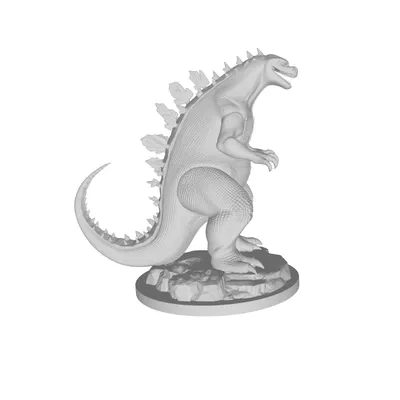 Mô hình Godzilla kèm đế trưng bày