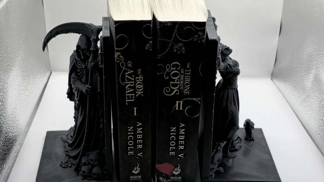 Chặn Sách Gothic U Tối - Tượng Nữ Nhân Bị Xiềng Xích Fantasy - Image 4