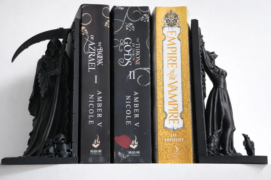 Chặn Sách Gothic U Tối - Tượng Nữ Nhân Bị Xiềng Xích Fantasy - Image 5