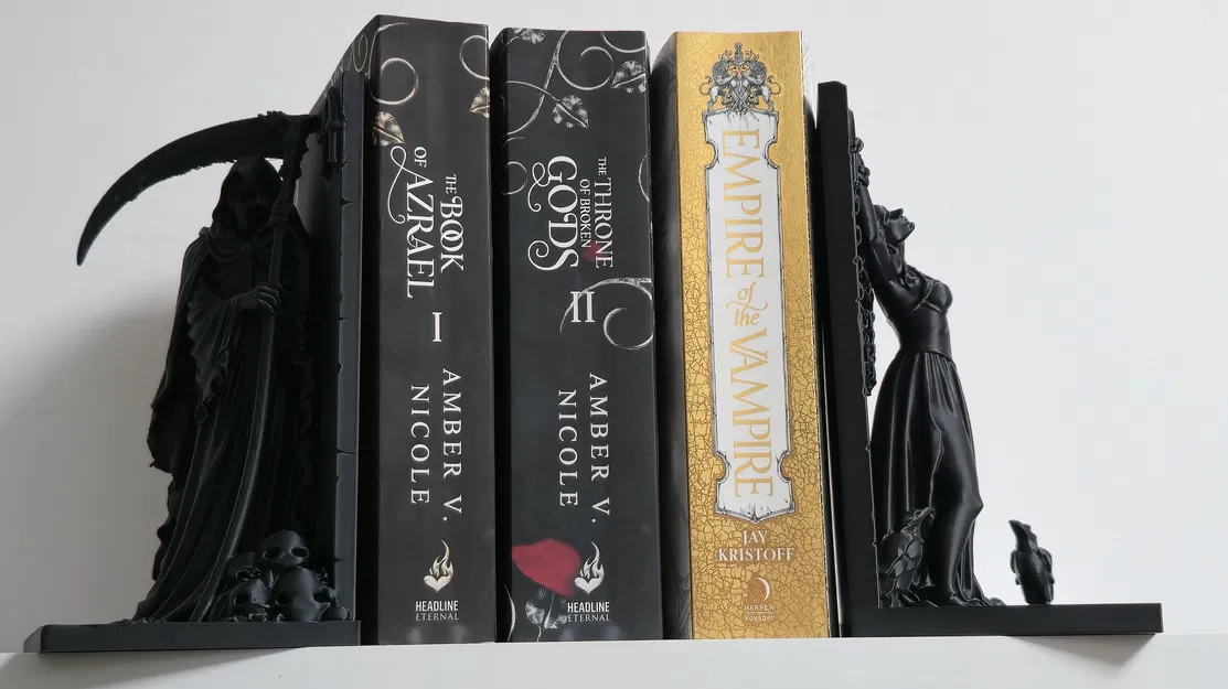 Chặn Sách Gothic U Tối - Tượng Nữ Nhân Bị Xiềng Xích Fantasy - Image 8