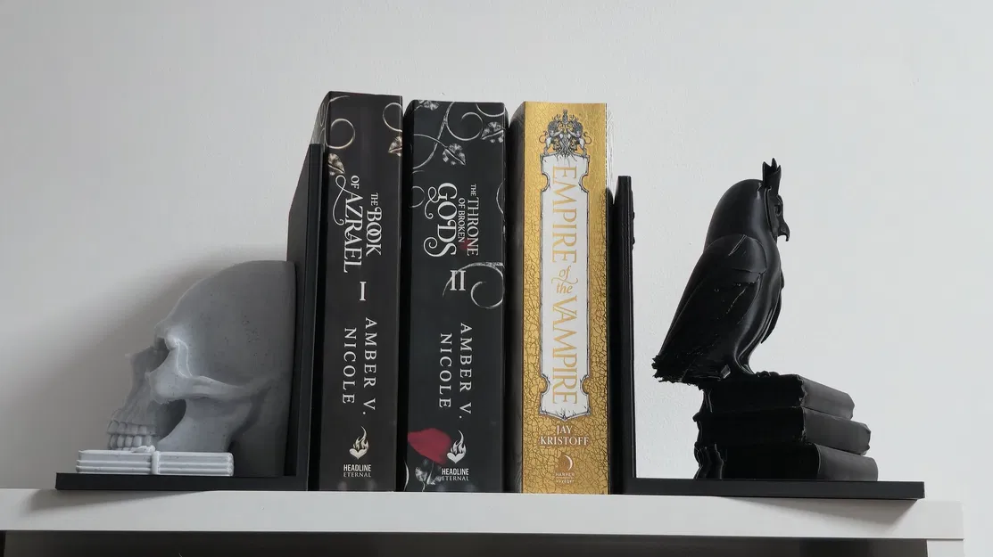 Kẹp sách Cú thông thái – Mẫu trang trí thư viện phong cách Gothic - Image 3