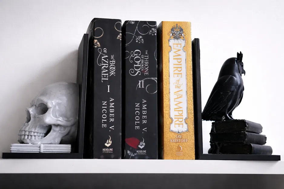 Kẹp sách Cú thông thái – Mẫu trang trí thư viện phong cách Gothic - Image 4