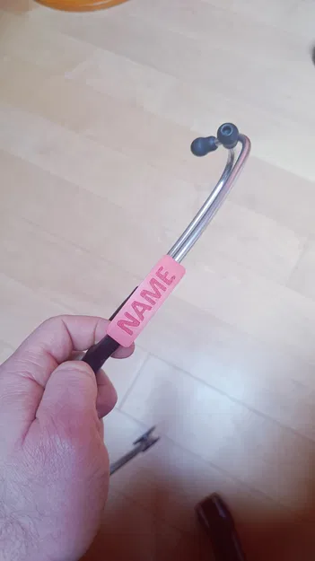 Bảng tên cho ống nghe (Stethoscope) - Image 1