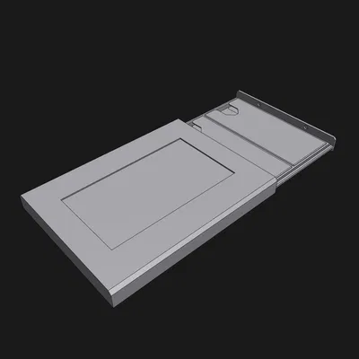 Hộp đựng tiền mặt kích thước 15,7 × 6,9 cm (RUB)