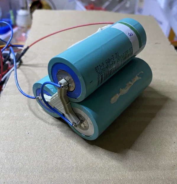 Khung cố định pin 3x 26650 cho mô hình RC DIY - Image 1