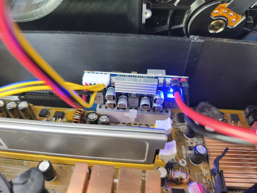 Vỏ Mini Server cho Micro-ATX / ASUS P5KPL-CM (In được trên Ender 3) - Image 2