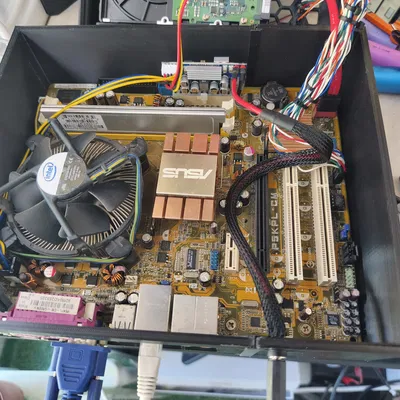 Vỏ Mini Server cho Micro-ATX / ASUS P5KPL-CM (In được trên Ender 3)