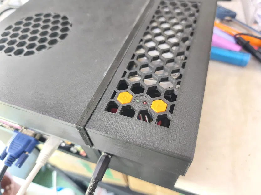 Vỏ Mini Server cho Micro-ATX / ASUS P5KPL-CM (In được trên Ender 3) - Image 5