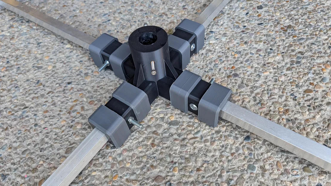 Bộ linh kiện 3D in cấu trúc khung cây thông Noel LED - Image 1