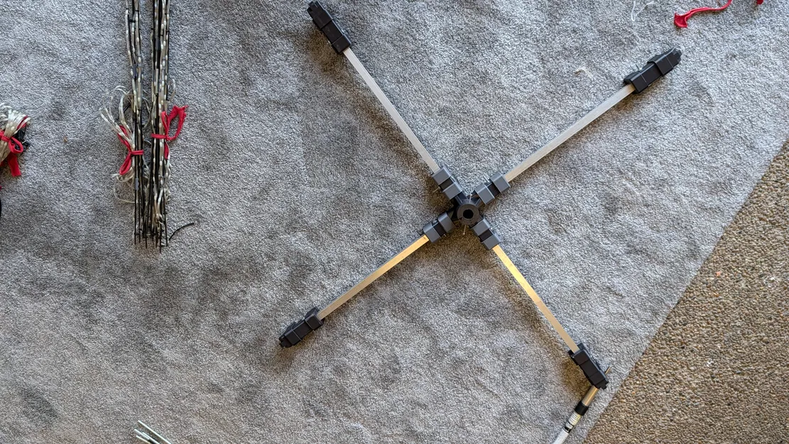 Bộ linh kiện 3D in cấu trúc khung cây thông Noel LED - Image 6