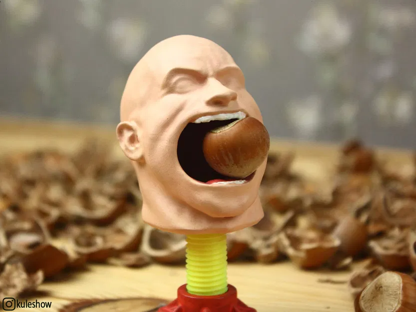 Nutcracker 🐿 The Rock - Mô hình kẹp hạt dẻ độc đáo - Image 2