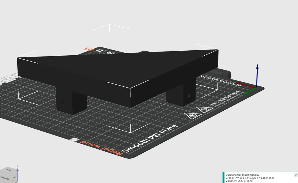 Kệ treo tường góc 90 độ 3D - Giải pháp decor góc phòng tối ưu - Image 1