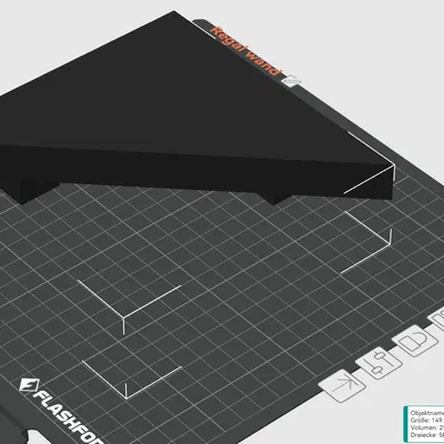 Kệ treo tường góc 90 độ 3D - Giải pháp decor góc phòng tối ưu