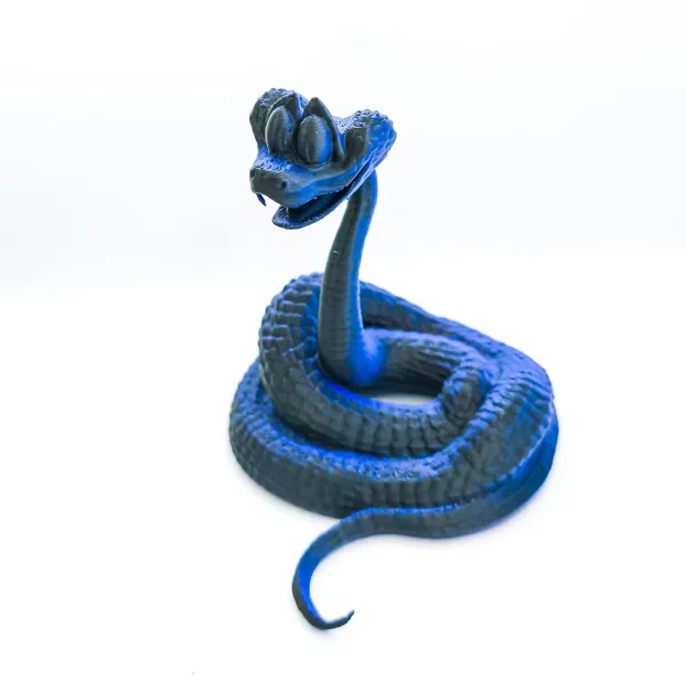 Mô hình 3D nhân vật Gary De'Snake từ Zootopia 2 - Image 4