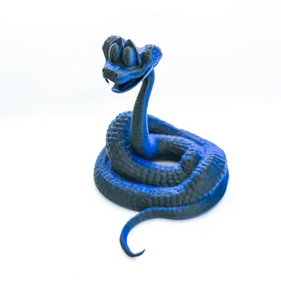 Mô hình 3D nhân vật Gary De'Snake từ Zootopia 2