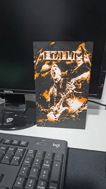 Tranh treo tường Metallica Hueforge - Image 2