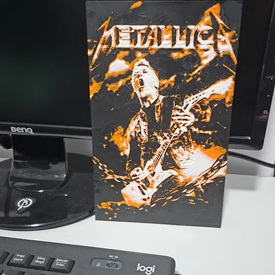 Tranh treo tường Metallica Hueforge