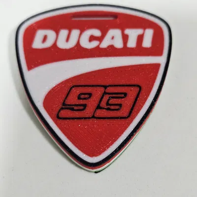 Móc khóa Ducati 93 Tricolore