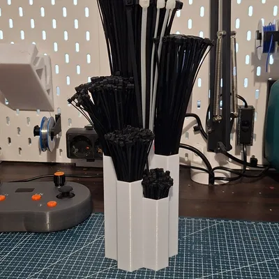 Giá đỡ / khay sắp xếp dây rút để bàn