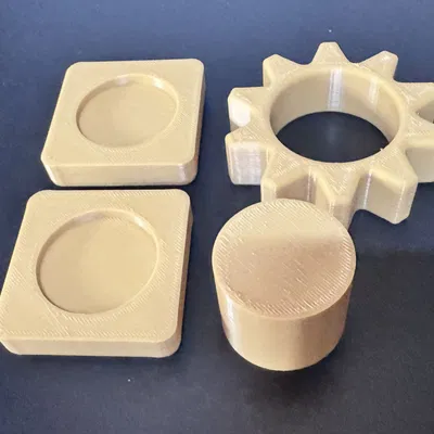 CubeGear - Đồ chơi giác quan kiêm con dấu sáng tạo