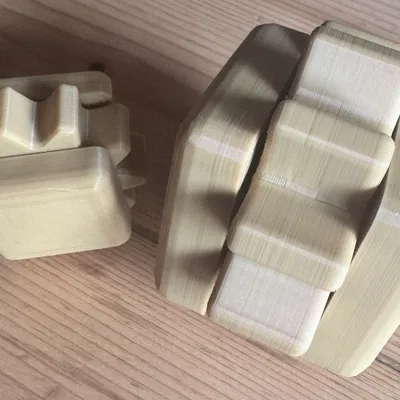 CubeGear - Đồ chơi giác quan kiêm con dấu sáng tạo