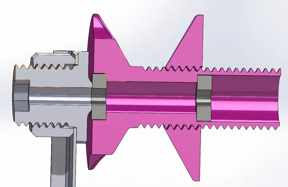 Bộ trục đỡ cuộn nhựa có vòng bi cho máy in 3D Ender 3 V3 SE - Image 1
