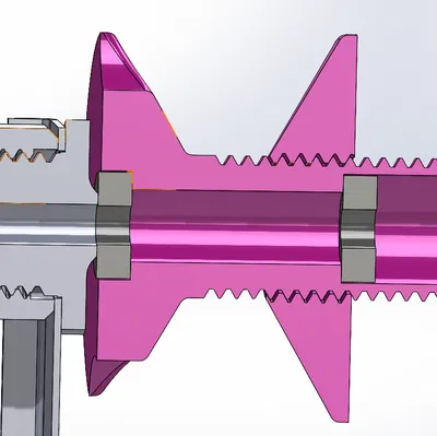 Bộ trục đỡ cuộn nhựa có vòng bi cho máy in 3D Ender 3 V3 SE