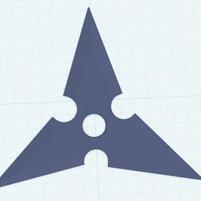 Mô hình phi tiêu khổng lồ Giant Ninja Star trang trí cực chất