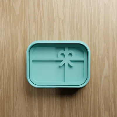 Bộ sưu tập khuôn cắt bánh quy hình quà tặng & phong bì (File STL in 3D)