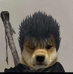 Mô hình Guts phiên bản Shiba độc đáo cho người yêu 3D Printing - Image 1