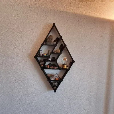 Hệ thống kệ trưng bày hình học dạng mô-đun