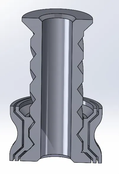 Mô hình đồ chơi xoắn ốc thư giãn Spiral toy V3 (Print-in-place) - Image 1