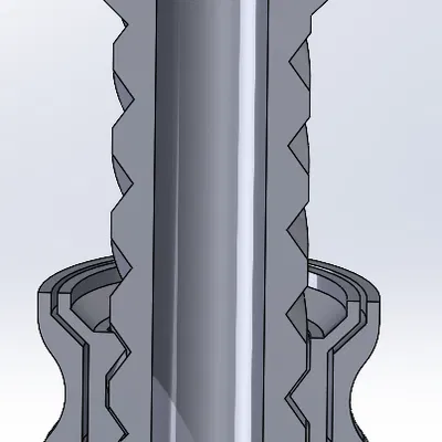 Mô hình đồ chơi xoắn ốc thư giãn Spiral toy V3 (Print-in-place)