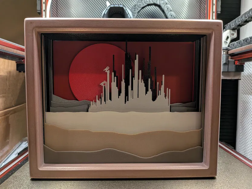 Mô hình Shadowbox Luthadel (Mistborn) - Image 1