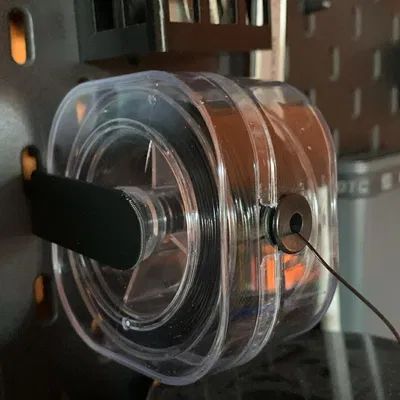 Giá treo cuộn dây cho bảng IKEA SKÅDIS – Giải pháp gọn gàng