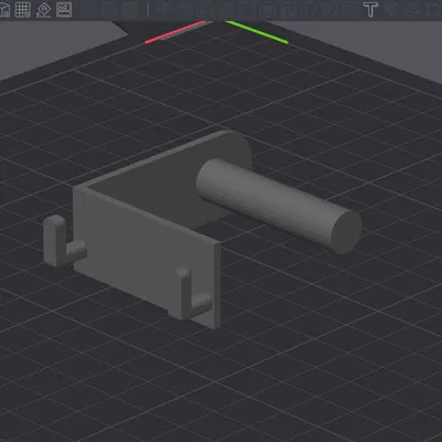 Giá treo cuộn dây cho bảng IKEA SKÅDIS – Giải pháp gọn gàng