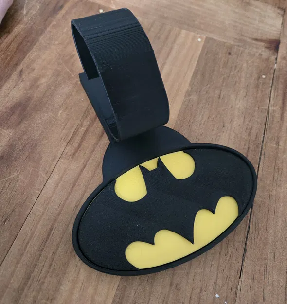 Mô hình kệ để đồng hồ biểu tượng Batman 3D độc đáo - Image 1