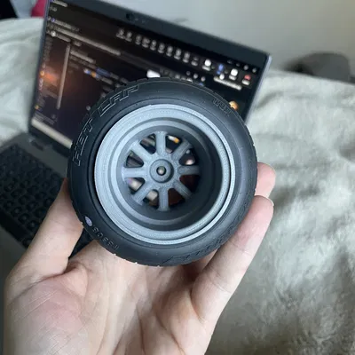 Mâm xe phong cách Watanabe cho Tamiya Lunchbox