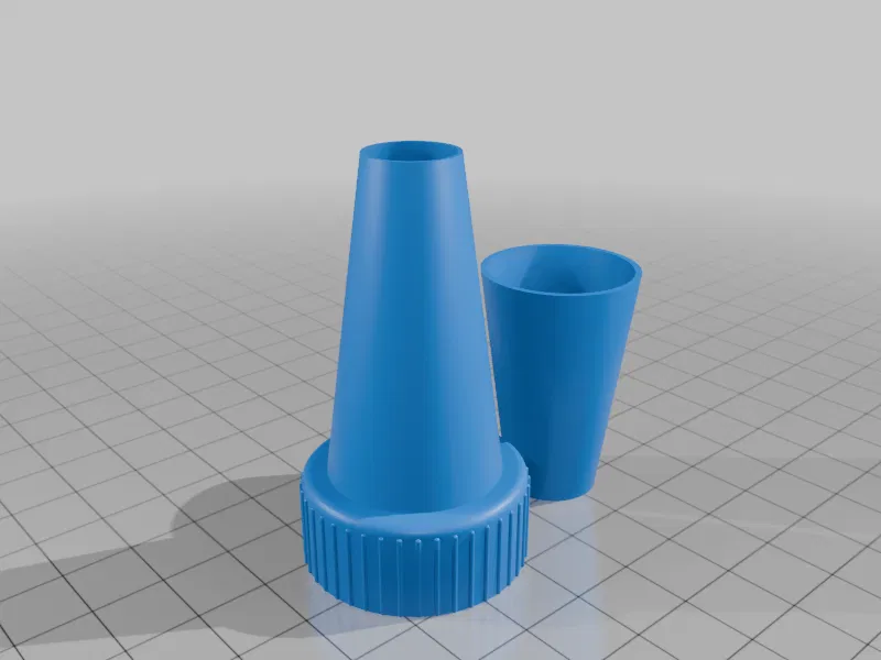 Nắp chai tham số (Parametric) kèm vòi rót và nắp đậy có thể tùy chỉnh - Image 5