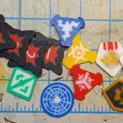 Bộ Token Chiến Thuật Star Wars Legion Đa Màu (In 3D)