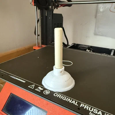 Dụng cụ thông bồn cầu (Toilet Plunger) in 3D