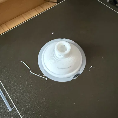 Dụng cụ thông bồn cầu (Toilet Plunger) in 3D