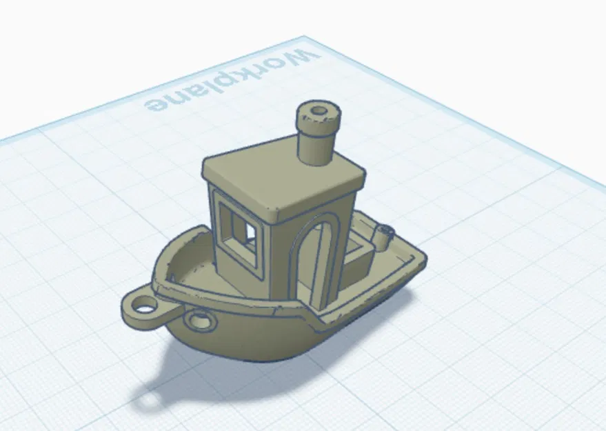 Móc khóa thuyền Benchy 3D - Phụ kiện nhỏ xinh cho dân mê in 3D - Image 1