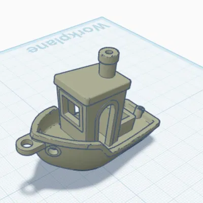 Móc khóa thuyền Benchy 3D - Phụ kiện nhỏ xinh cho dân mê in 3D