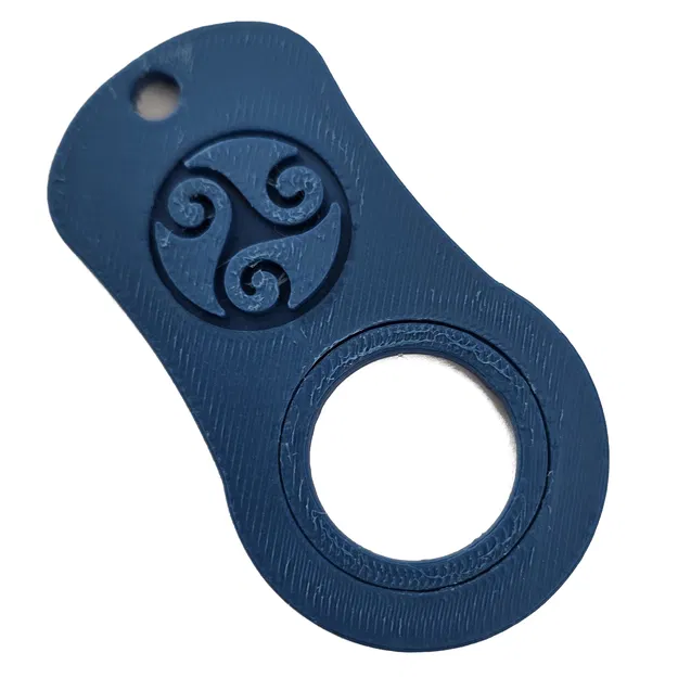 Móc khóa Fidget xoay thông minh - Phụ kiện giải tỏa căng thẳng - Image 1