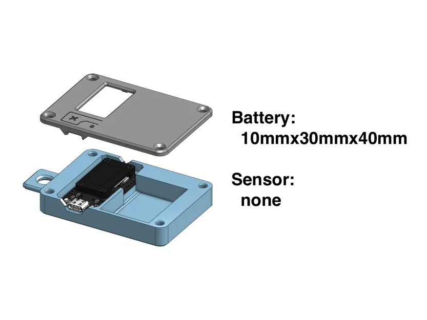 Vỏ Case Cho Heltec WiFi LoRa 32 (v3/v4) Tích Hợp Cảm Biến Môi Trường BME280 - Image 2