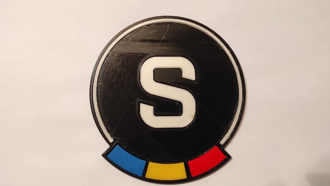 Miếng lót ly in 3D logo đội bóng Sparta Prague độc đáo - Image 1