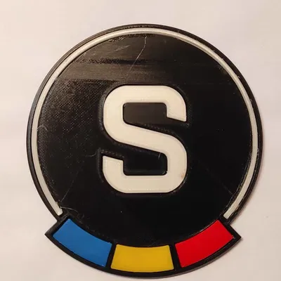 Miếng lót ly in 3D logo đội bóng Sparta Prague độc đáo