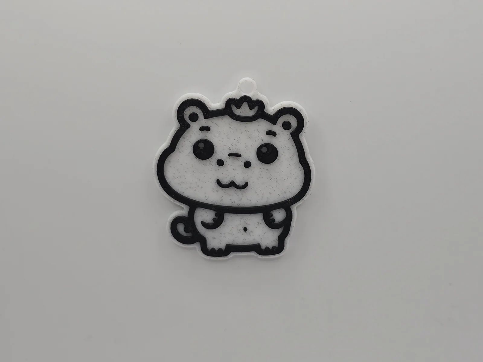 Móc khóa chú hà mã đáng yêu (Cute Hippo Keychain) 1