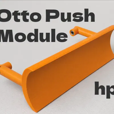 Hp Otto Push Module - Phụ kiện gạt tuyết cho Robot Otto